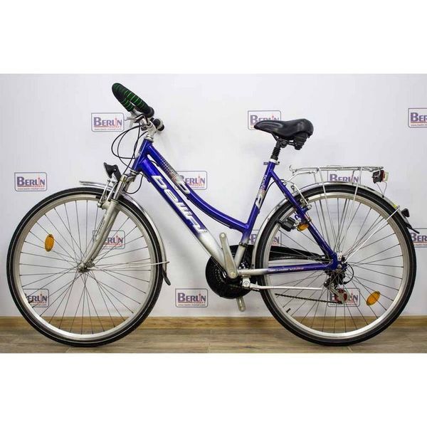 Велосипед 28 BELLINI GINO BIKE дамка сине серый 000004889 фото