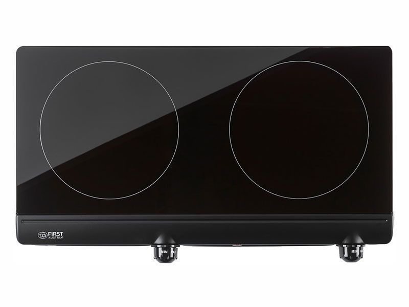 Плита електрична First FA 5096 9 2500w Black 000044975 фото