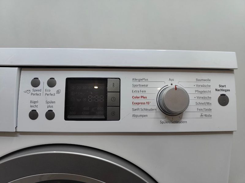 Стиральная машина Siemens IQ 590 Extra Klasse WM14Q49112 2300W 7 кг sn 93030000295 000052273 фото