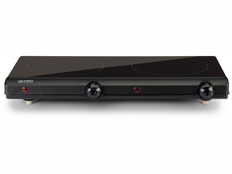 Плита електрична First FA 5096 9 2500w Black 000044975 фото