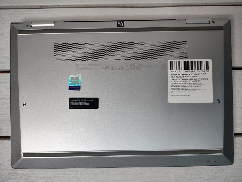 Ноутбук HP Elitebook X360 830 G7 13.3 FHD бат до 6 годин 000051777 фото