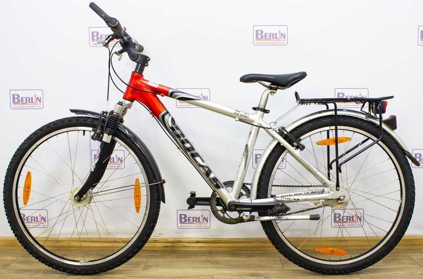 Велосипед 26 Bocas MC 35 ATB Sport гірський сіро-червоний алюм 000012376 фото