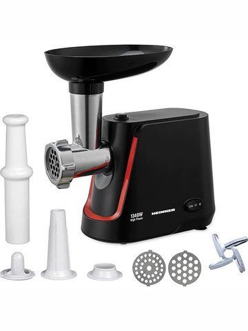 Мясорубка Heinner Onyx 1250 MG 1250BK 1340w Black 000045009 фото