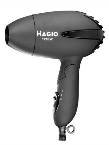 Фен дорожный Magio MG 164B 1200w Black 000038964 фото