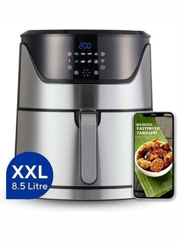 Мультипіч Kumtel HAF 08 XXL 1800w 8500 мл Inox 000043834 фото