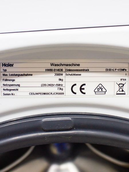 Стиральная машина Haier HW80 B14636 000031286 фото