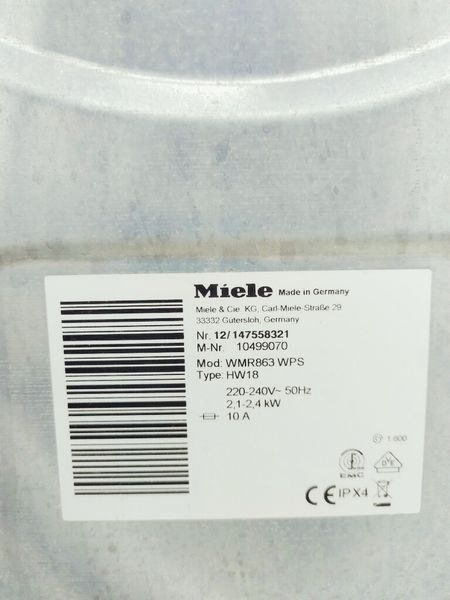 Стиральная машина Miele WMR863 WPS 000039647 фото