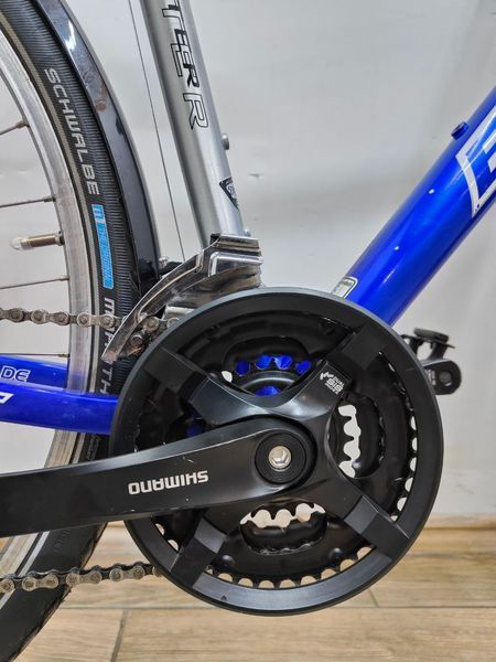Велосипед 28 Bulls Cross Bike горный сине серый алюм 000050882 фото
