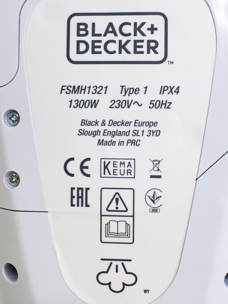 Парошвабра Black Decker FSMH1321 000026475 фото
