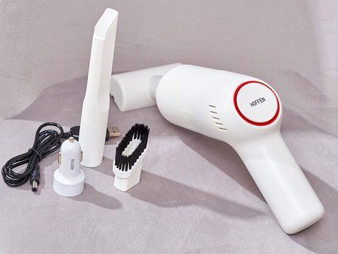 Пилосос ручний міні Hoffen AD 020225 White 000036309 фото