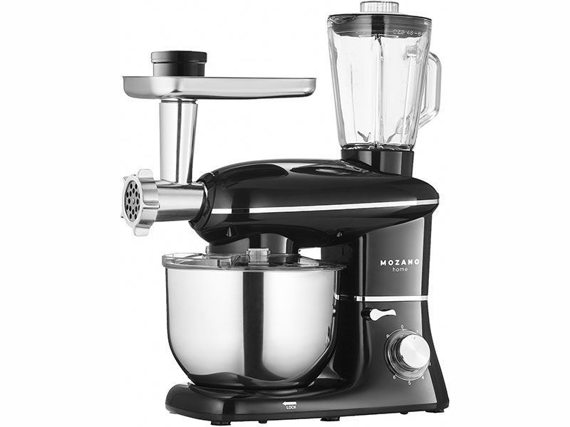 Кухонный комбайн 3в1 Mozano AGD ROB 02 2300w 6300 мл Black 000041184 фото