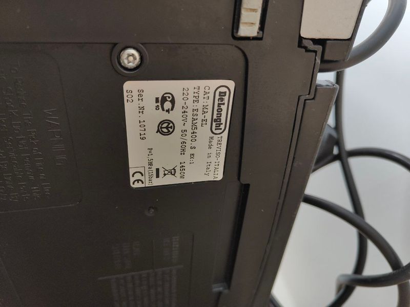 Кавомашина Delonghi Perfecta ESAM5400.S ex1 1450W sn 10719 000051613 фото