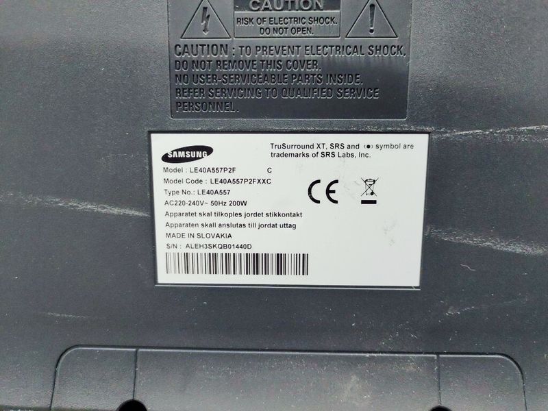 Телевизор 40 Samsung LE40A557P2F LCD Full HD 000037338 фото