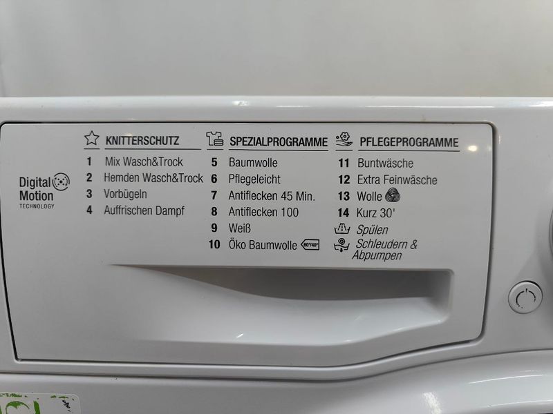 Стирально сушильная машина Bauknecht WATK Sense 97D6 EU 1850W 9 7кг sn 601935012987 000053087 фото