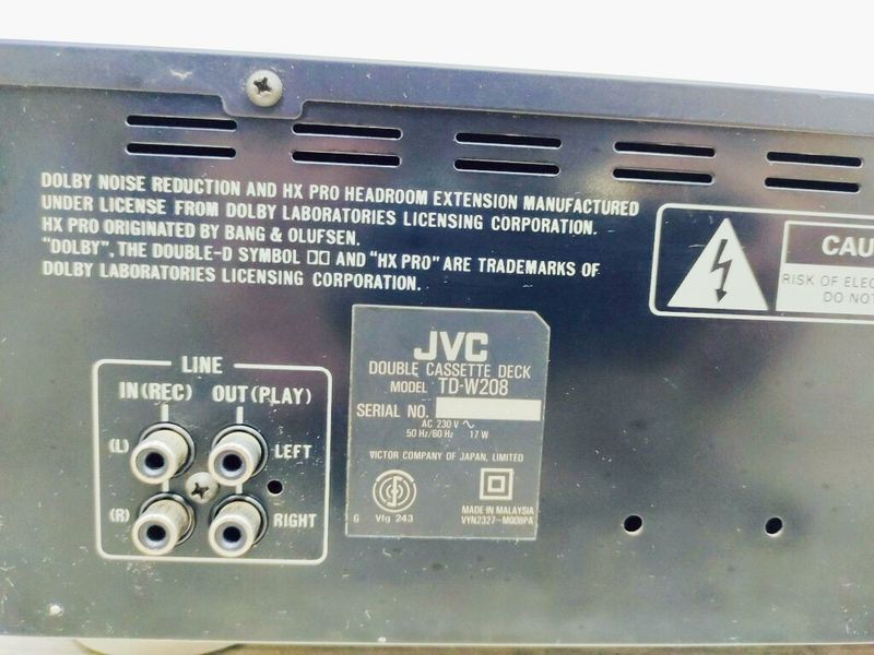 Комплект усилитель и аудиопроигрыватель JVC RX 508VBK 000035742 фото