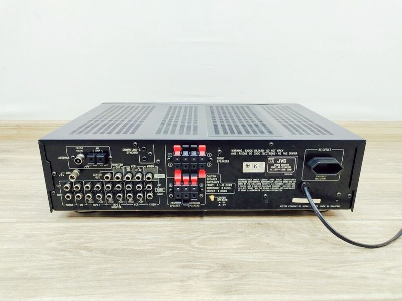 Комплект усилитель и аудиопроигрыватель JVC RX 508VBK 000035742 фото