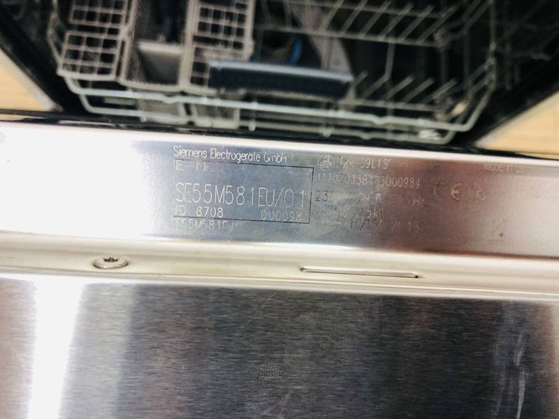 Посудомийна машина Siemens SE55M581EU 01 2500w 12 персон sn 8708 000098 000041658 фото