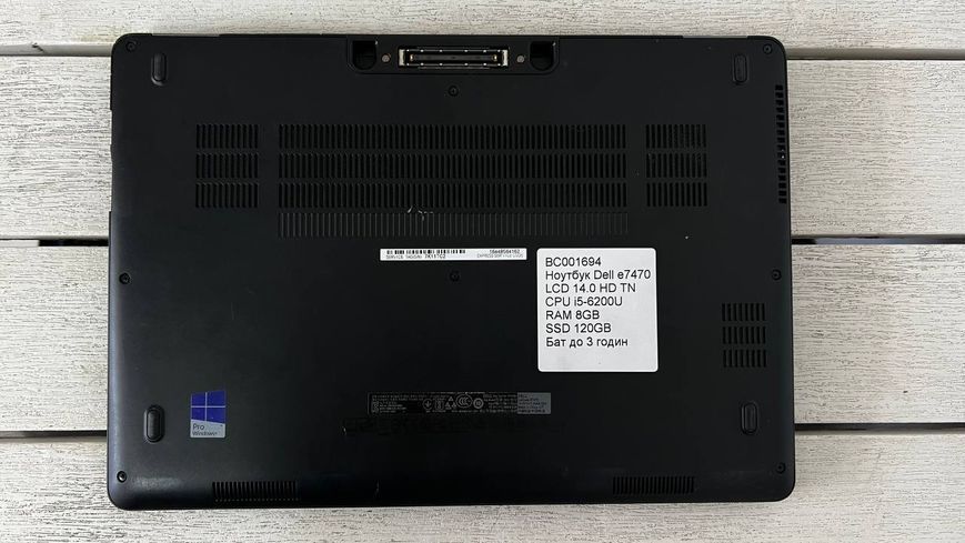 Ноутбук Dell e7470 LTE 14 HD бат до 3 часов 000048666 фото