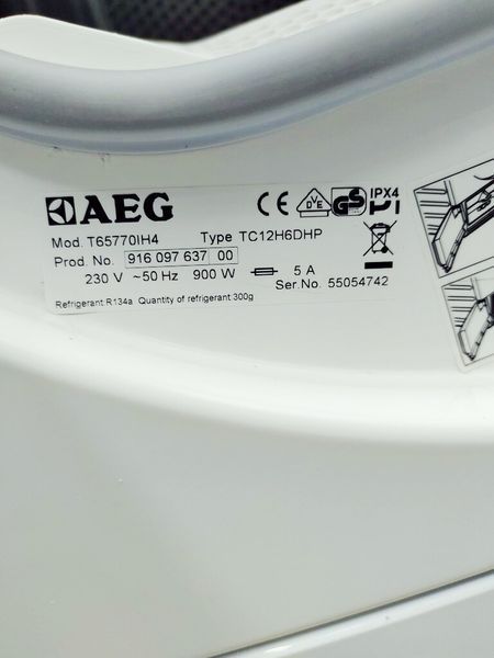 Сушильная машина AEG T65770IH4 000037737 фото