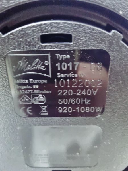 Кавоварка крапельна Melitta Enjoy Top 1017 08 1080w сток LPNHE588602351 109е 000033257 фото