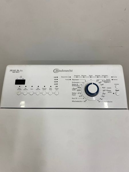 Пральна машина вертикальна Bauknecht WAT DR1 1 2100W 6кг sn 858351603050 000048171 фото
