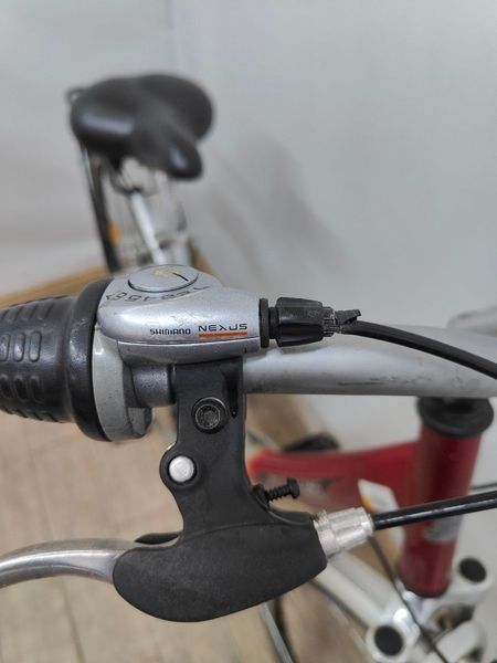 Велосипед 28 Pegasus Light Bike дамка красно серый алюм 000050898 фото