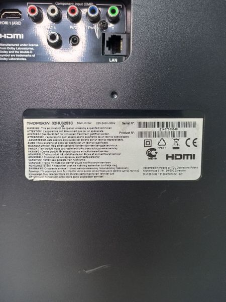 Телевизор 32 Thomson 32HU3253C HD Ethernet 000041413 фото