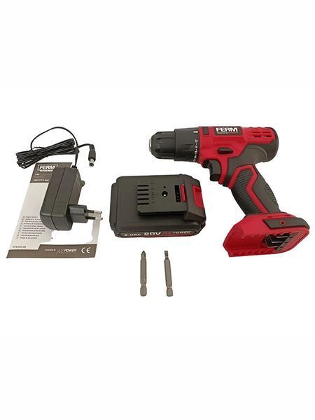 Шуруповерт дриль акумуляторний Ferm CDM1177 20V 000044169 фото