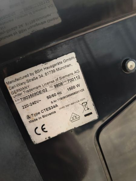 Кофемашина Siemens EQ9 S300 TI903509DE02 1500W sn 700112 000052037 фото