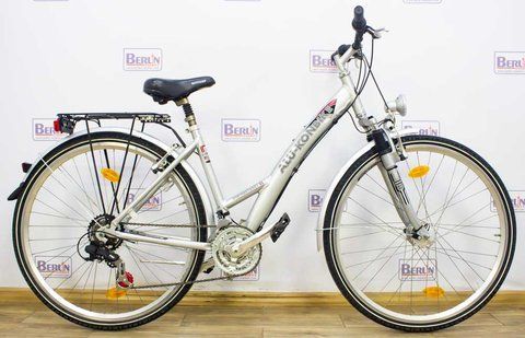 Велосипед Alu Konbike серый алюминий 000017840 фото