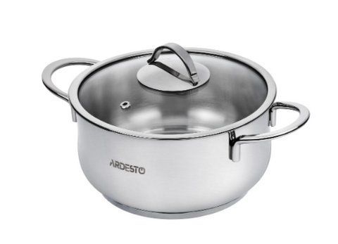 Кастрюля с крышкой Ardesto Black Mars AR0730S 3л 000054048 фото