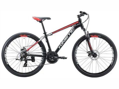 Велосипед 26 Kinetic Profi 13,5 підлітковий чорно-червоний 000035998 фото