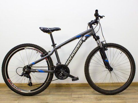 Велосипед 26 Rockrider підлітковий сірий алюм 000028950 фото