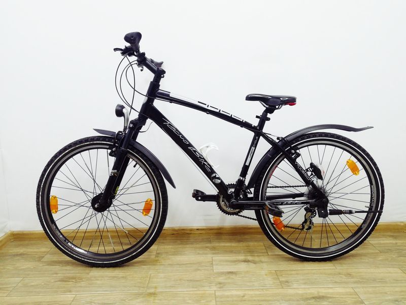Велосипед 26 TecnoBike UrbanCycle гірський чорний алюм 000032429 фото