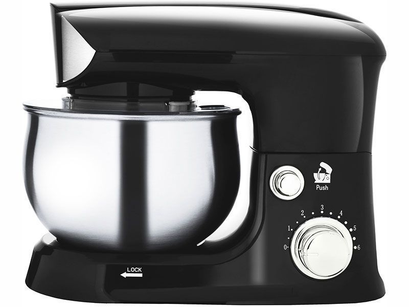 Миксер планетарный тестомес Adler AD 4226 1200w 3л Black 000043334 фото