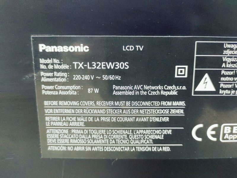 ТБ 32 Panasonic TX L32EW30S LCD Full HD 87w 000041880 фото