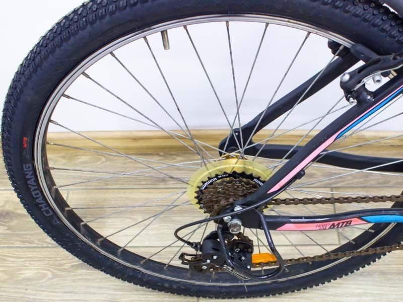 Велосипед 26 Btwin Rockrider 340 чорний гірський алюміній 000021304 фото