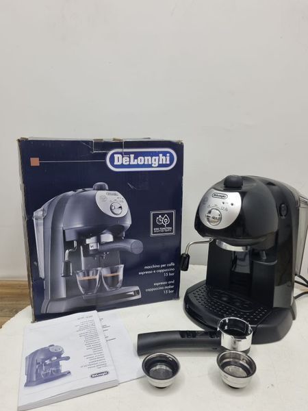 Кавоварка ріжкова DeLonghi EC 201CD B 1100w стік LPNHE599353138 63е 000032817 фото
