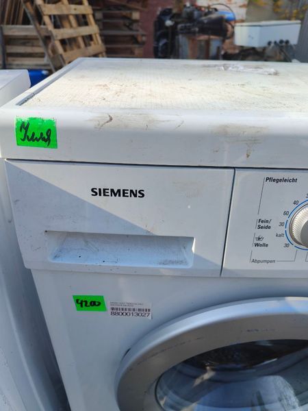 Пральна машина Siemens WXSP124008 2400W 6kg sn 8501800156 000050747 фото