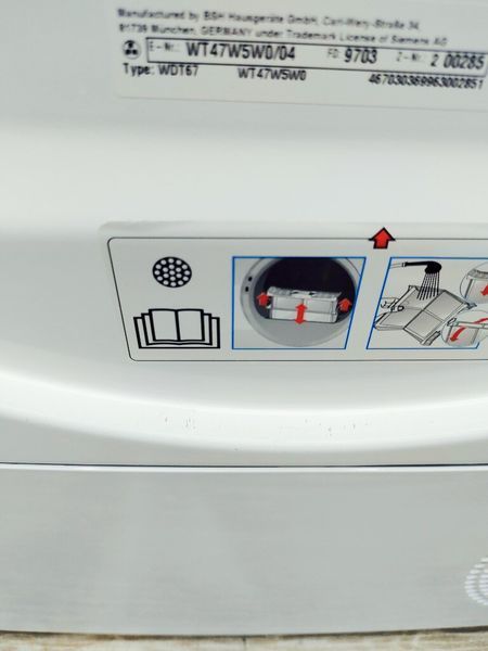 Сушильная машина Siemens IQ700 WT47W5W0 04 000040573 фото