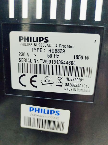 Кавомашина Philips HD8829 1850w sn TW901843544604 000029177 фото