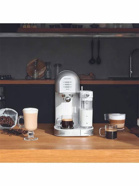 Кофеварка рожковая Cecotec Cumbia 01594 1470w White 000042484 фото