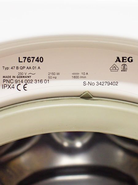 Стиральная машина AEG L76740 000031910 фото