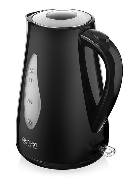 Электрочайник First FA 5417 6 BA 2200w 1700мл Black 000045130 фото