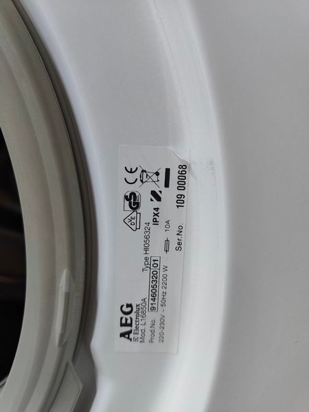 Пральна машина з сушінням AEG Lavamat Turbo L16850A 2200W 7кг sn 10900068 000051670 фото