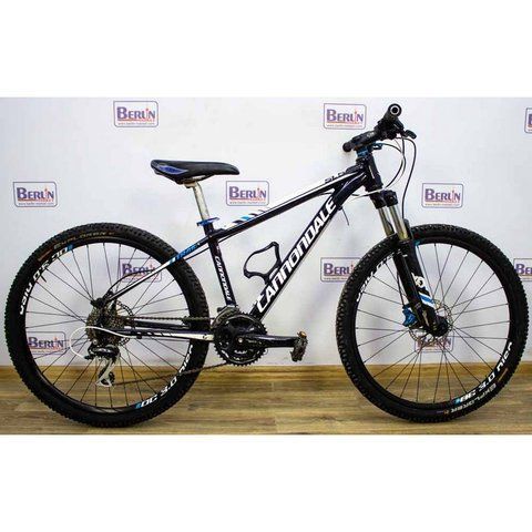Велосипед 26 Cannondale sl5 гірський чорний-білий алюміній 000010864 фото