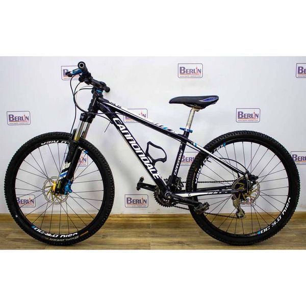 Велосипед 26 Cannondale sl5 гірський чорний-білий алюміній 000010864 фото