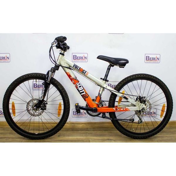 Велосипед 24 Scott Voltage jr 24 горный серо-оранжевый 000010555 фото