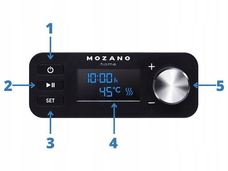 Сушка для овощей и фруктов Mozano AGD SUS 02 450w 000045165 фото