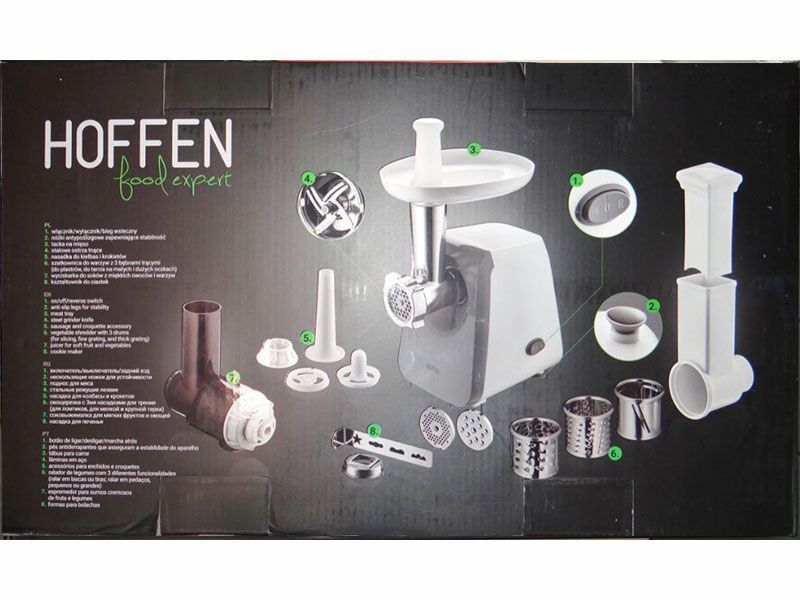 Мясорубка Hoffen MG 1380 000031236 фото